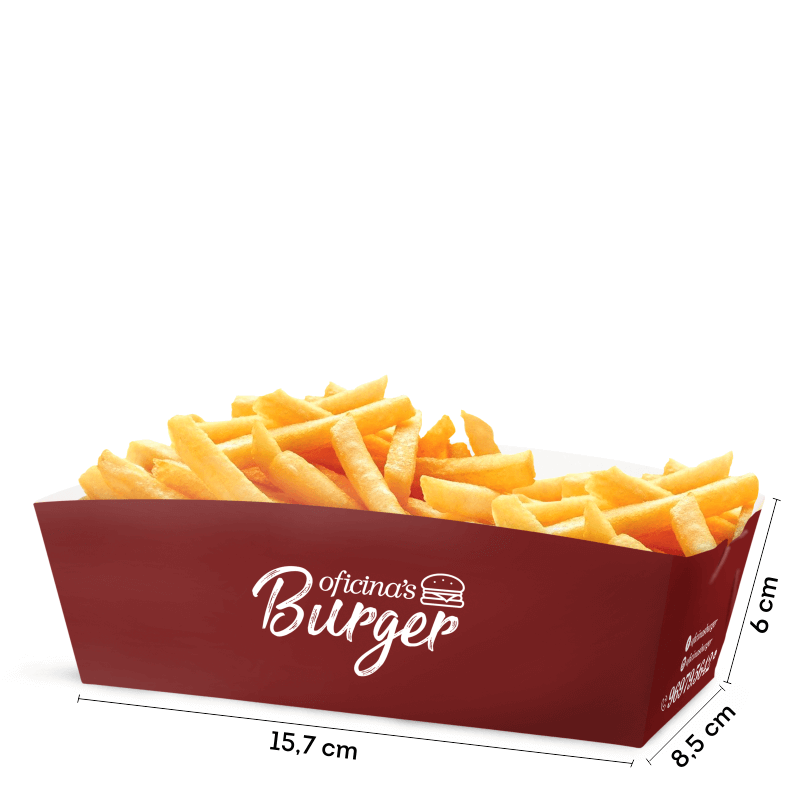 Bandeja para Fast-Food – M4 (15,7×8,5×6 cm)