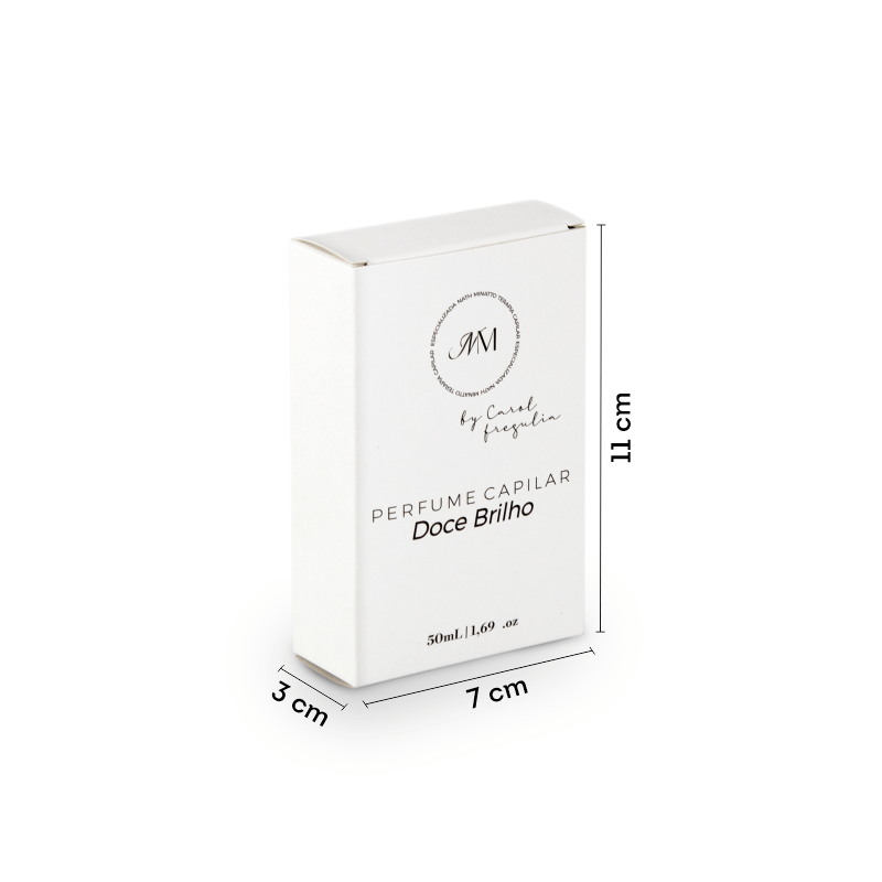 Cartucho / Caixa para Perfume Capilar 50ml (Mod. Nath Minatto)