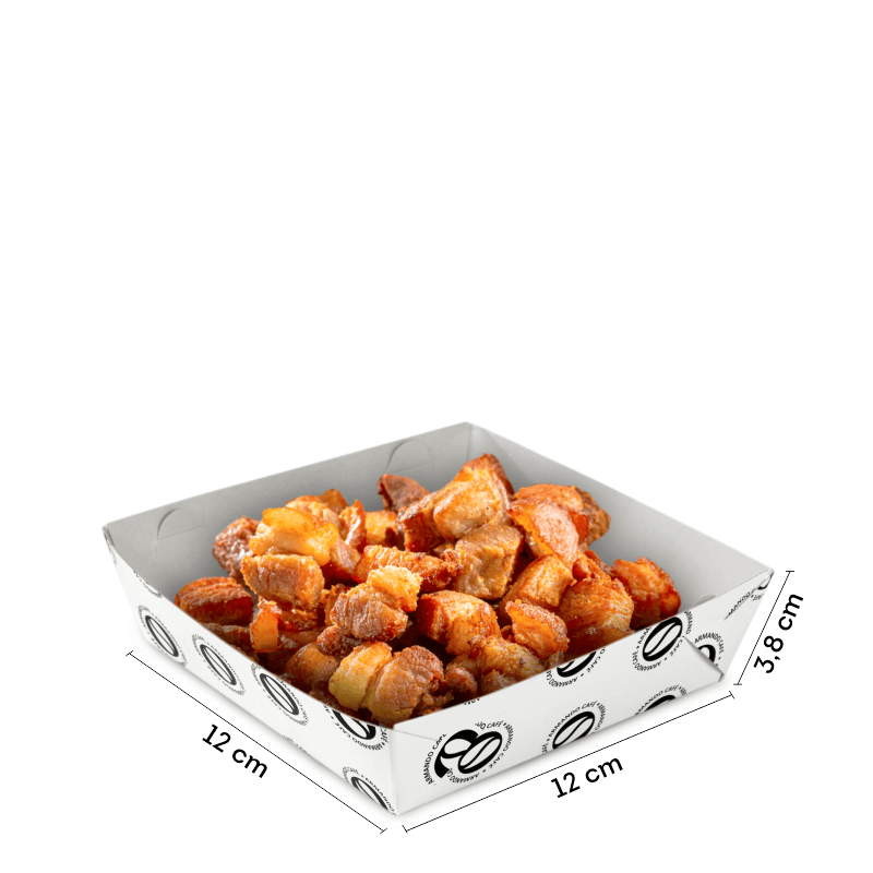 Bandeja para Fast-Food – M7 (12 x 12 x 3,8 cm)